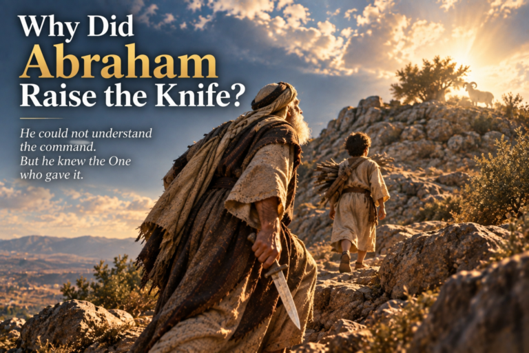 Why Did Abraham Raise the Knife?